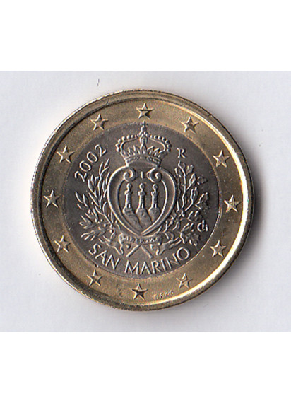 2002 - 1 Euro SAN MARINO FDC da folder